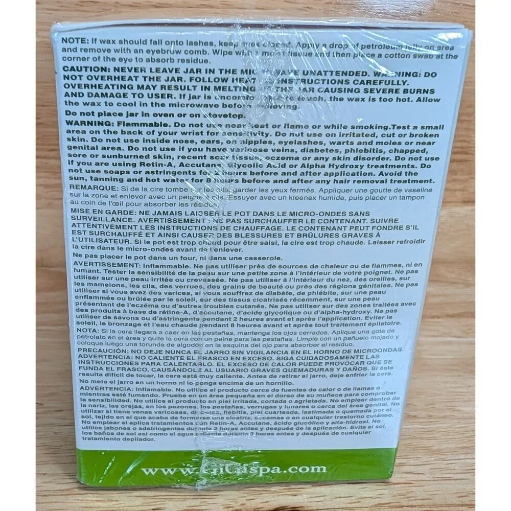 GiGi Soy‎ Natural Microwave Hair Removal System Complete Kit Sealed New